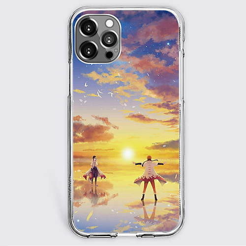 

Naruto Cartoon Characters Phone Case For Apple iPhone 12 Pro Max 11 SE 2020 X XR XS Max 8 7 6 Unique Design Protective Case Shockproof Dustproof Back Cover TPU