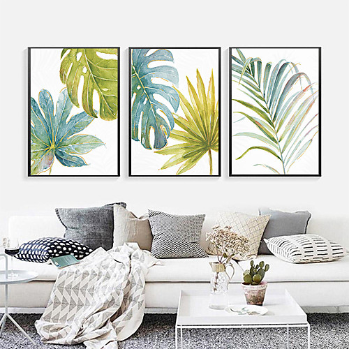 

Wall Art Canvas Prints Painting Artwork Picture Tropical Plam Leaf Plant Home Decoration Décor Rolled Canvas No Frame Unframed Unstretched