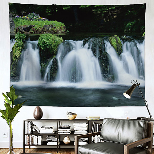 

Landscape Wall Tapestry Art Decor Blanket Curtain Hanging Home Bedroom Living Room Decoration