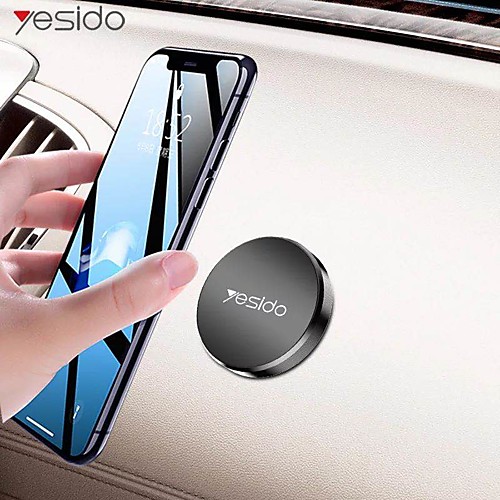 

Phone Holder Stand Mount Car Car Holder Phone Holder Magnetic Phone Holder Aluminum Silicone Phone Accessory iPhone 12 11 Pro Xs Xs Max Xr X 8 Samsung Glaxy S21 S20 Note20