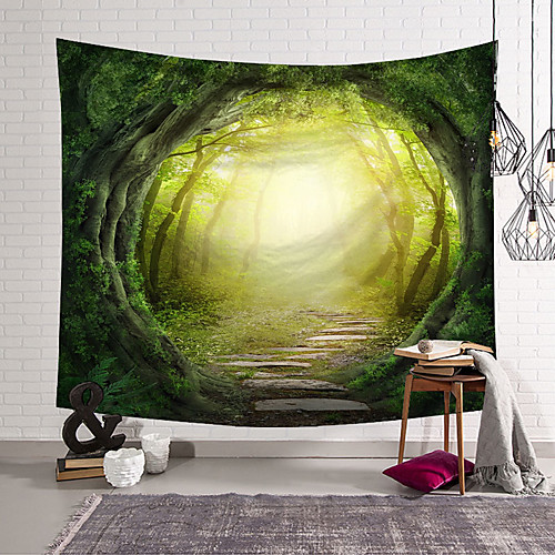 

Fantasy Landscape Wall Tapestry Art Decor Blanket Curtain Hanging Home Bedroom Living Room Decoration Polyester