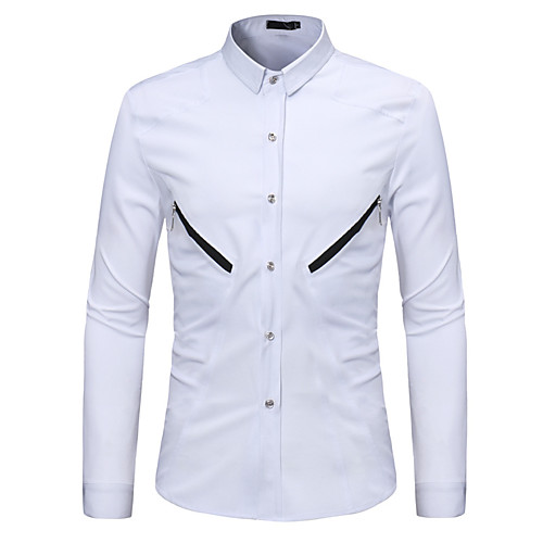 

Men's Shirt non-printing Plain Solid Color Long Sleeve Casual Tops Casual Soft Breathable Wine White Black