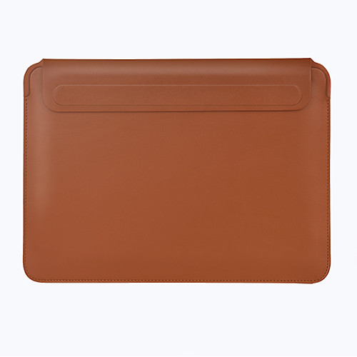 

13.3 Inch Laptop / 15.6 Inch Laptop / 16 Inch Laptop Sleeve Leather Grid / Plaid for Men for Women for Business Office Shock Proof