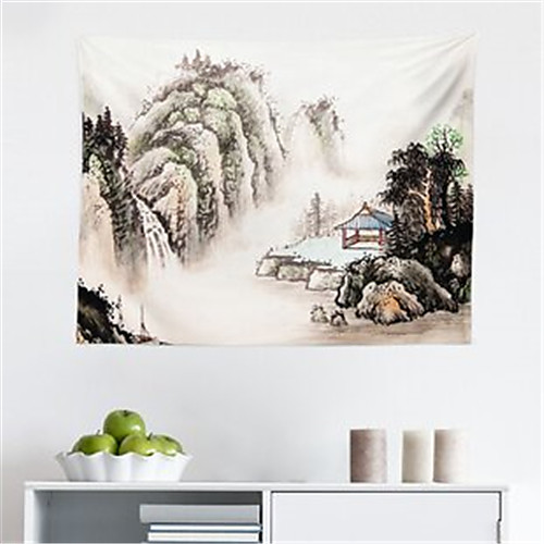 

Landscape Wall Tapestry Art Decor Blanket Curtain Hanging Home Bedroom Living Room Decoration