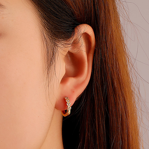 

Ear Cuff Earrings Vintage Style Sweet Heart Stylish Simple European Korean Sweet Imitation Diamond Earrings Jewelry Rose Gold / Silver / Gold For Party Evening Street Date Birthday Festival