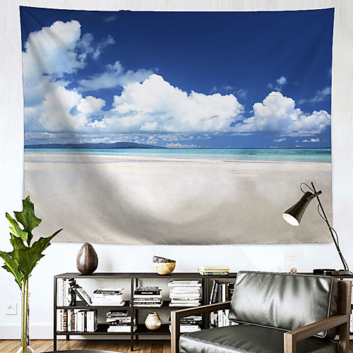

Ocean Wall Tapestry Art Decor Blanket Curtain Hanging Home Bedroom Living Room Decoration Polyester