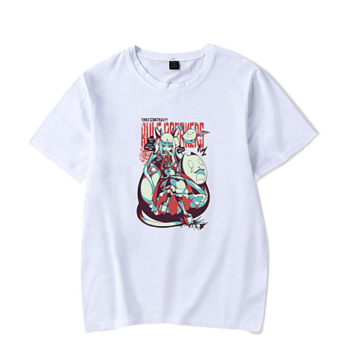 

Inspired by Grunge Cosplay Cosplay Costume T-shirt 100% Polyester Print T-shirt For Women's / Men's