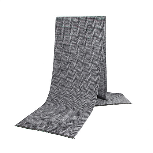 

Men's Rectangle Scarf Daily Wear As Per Picture Scarf Graphic