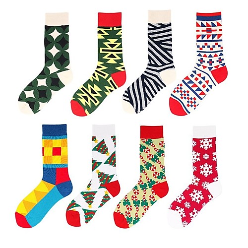 

Men's Socks Mixed Color / Sports and Outdoors Socks Medium Athleisure Yellow 1 Pair