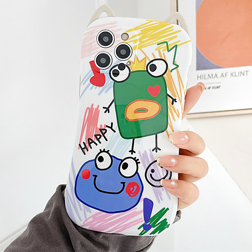 

Phone Case For Apple Back Cover iPhone 12 Pro Max 11 SE 2020 X XR XS Max iphone 7Plus / 8Plus Shockproof Dustproof Graphic TPU