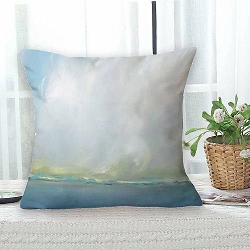 

Double Side Cushion Cover 1PC Soft Decorative Square Throw Pillow Cover Cushion Case Pillowcase for Bedroom Livingroom Superior Quality Machine Washable Outdoor Cushion for Sofa Couch Bed Chair