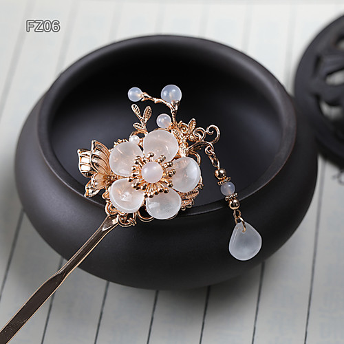 

[above 20] embellishment handmade creative han clothing products antique headgear hairpin complex classical tassel step wagging hair