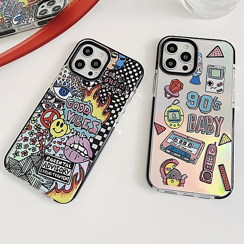 

Phone Case For Apple Back Cover iPhone 12 Pro Max 11 SE 2020 X XR XS Max 8 7 Shockproof Dustproof Cartoon TPU