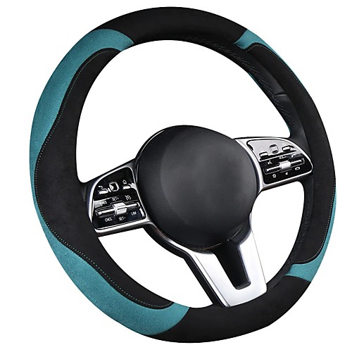 

Steering Wheel Covers Leather Black For universal All years