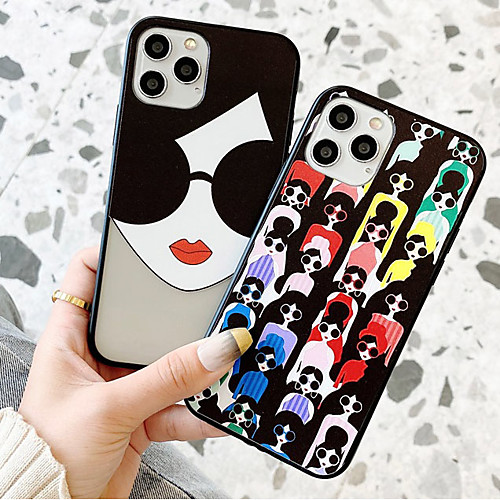 

Phone Case For Apple Back Cover iPhone 12 Pro Max 11 SE 2020 X XR XS Max 8 7 6 Shockproof Dustproof Geometric Pattern TPU