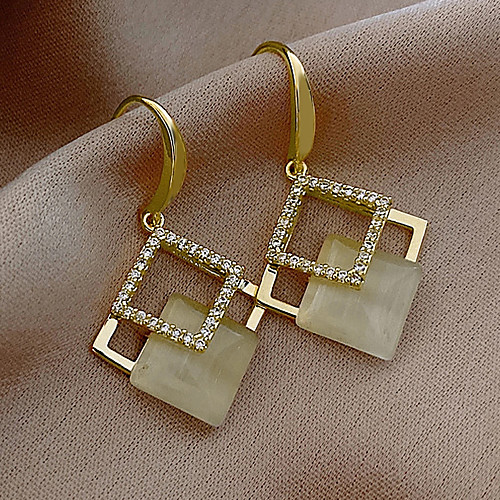 

Women's Drop Earrings Earrings Fashion Holiday Baroque Korean Sweet Earrings Jewelry Gold For Gift Date Promise 1 Pair