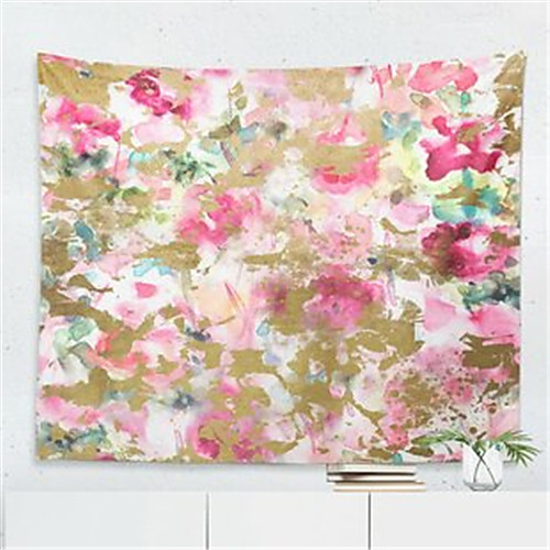 

Oil Painting Style Wall Tapestry Art Decor Blanket Curtain Hanging Home Bedroom Living Room Decoration Polyester