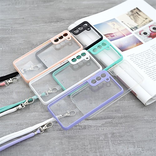 

Phone Case For Samsung Galaxy Back Cover S21 FE 5G S21 S21 Plus S21 Ultra Galaxy A72 S20 S20 Plus S20 ultra S20 FE 5G Galaxy A71 Shockproof Dustproof Transparent TPU