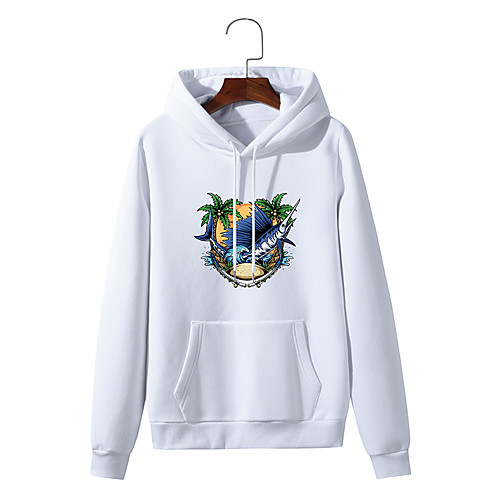 

Men's Hoodie Print Print Daily Hot Stamping Streetwear Hoodies Sweatshirts Wine Red Blue Purple