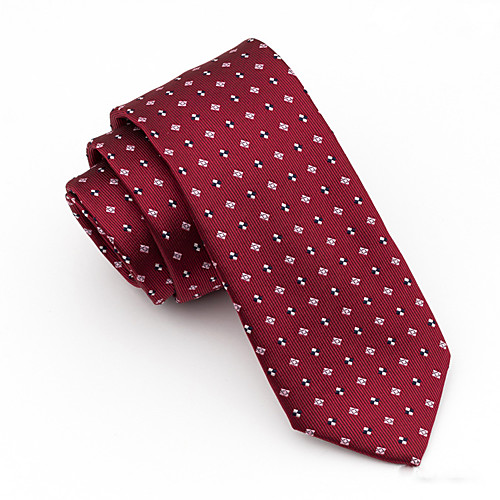 

Men's Party Necktie - Print Stylish / Pure Color