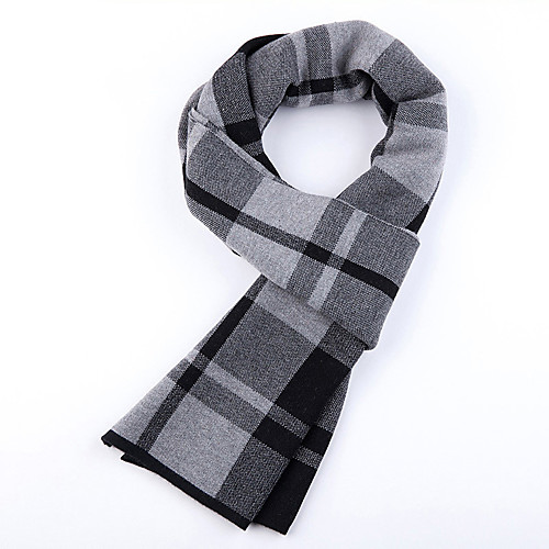 

Men's Rectangle Scarf Daily As Per Picture Scarf Lattice