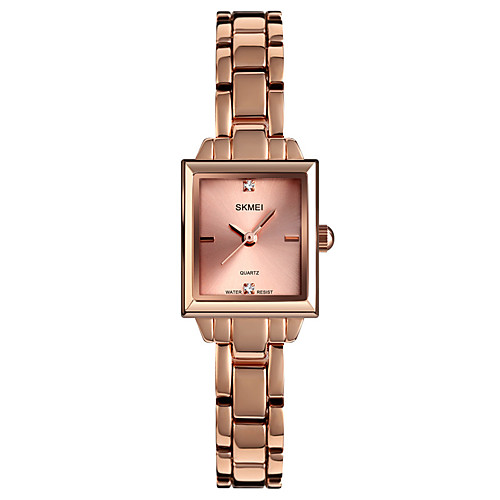 

SKMEI Women's Steel Band Watches Analog Quartz Elegant Diamond Creative / Japanese