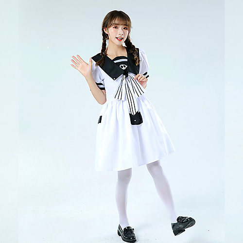 

Inspired by Cosplay Cosplay Anime Cosplay Costumes Japanese Dresses Dress Headwear For Women's