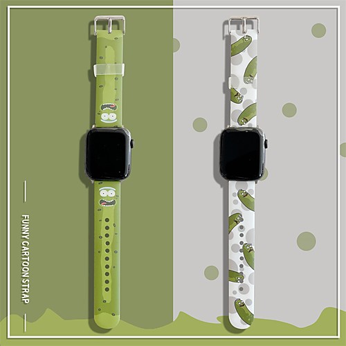 

Smart Watch Band for Apple iWatch 1 pcs Sport Band TPE Replacement Wrist Strap for Apple Watch Series SE / 6/5/4/3/2/1