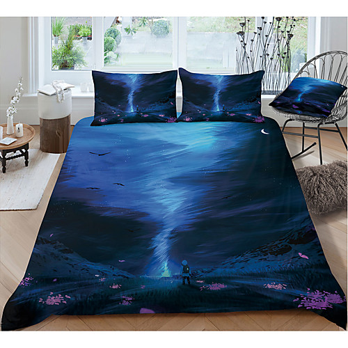

Colorful Tie Dye Duvet Cover Set Boho Hippie Bedding Set Rainbow Tie Dyed Comforter Cover Queen 3 Pieces for Kids Teens Adults 1