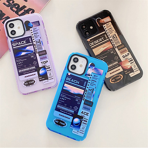 

Phone Case For Apple Back Cover iPhone 12 Pro Max 11 SE 2020 X XR XS Max 8 7 Shockproof Dustproof Cartoon TPU