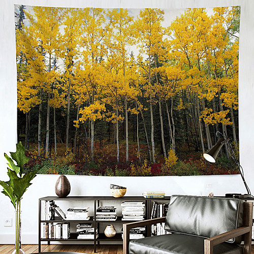

Landscape Fall Wall Tapestry Art Decor Blanket Curtain Hanging Home Bedroom Living Room Decoration