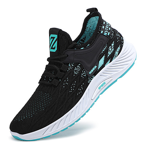 

Men's Trainers Athletic Shoes Sporty Daily Mesh Breathable Black / Red White Black / Green Spring Summer