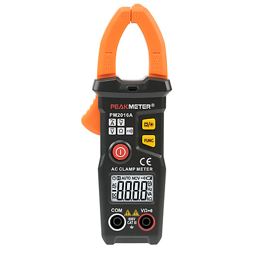 

PM2016A Smart Mini Digital Clamp Meter AC Current pliers ammeter Frequency NCV Tester amperimetric clamp