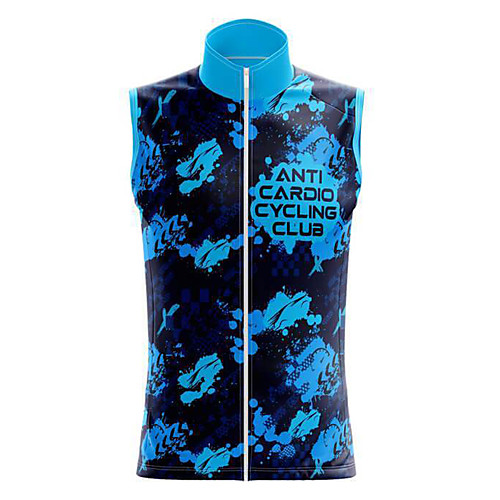 

21Grams Women's Sleeveless Cycling Jersey Summer Spandex Blue Bike Top Mountain Bike MTB Road Bike Cycling Quick Dry Moisture Wicking Sports Clothing Apparel / Stretchy / Athleisure