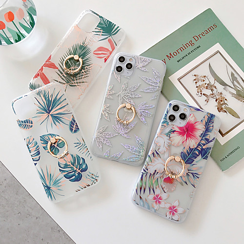 

Phone Case For Apple Back Cover iPhone 12 Pro Max 11 SE 2020 X XR XS Max 8 7 Shockproof Dustproof with Stand Cartoon Tree TPU