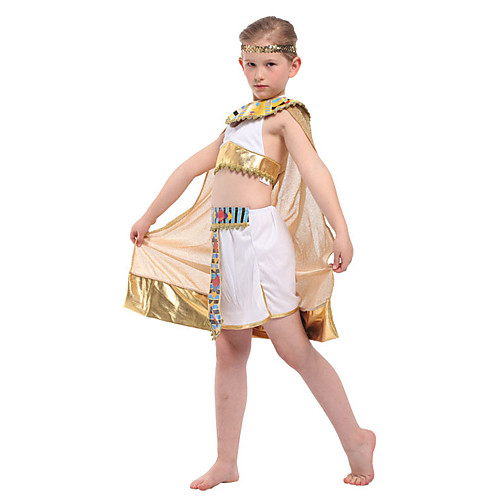 

Princess Sofia Cosplay Costume Outfits Girls' Movie Cosplay Cosplay Halloween Yellow Top Dress Headwear Christmas Halloween Masquerade Polyester