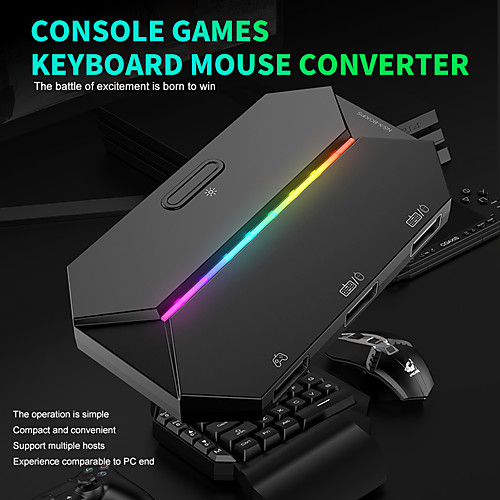 

Free Wolf G6L Converter Console Qamepad to Keyboard And Mouse Converter