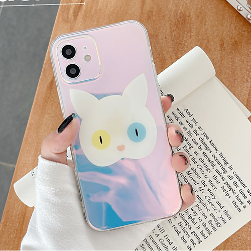 

Phone Case For Apple Back Cover iPhone 12 Pro Max 11 SE 2020 X XR XS Max 8 7 Shockproof Dustproof Color Gradient Transparent TPU