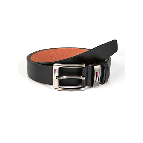 

Men's Waist Belt Theme Party events Black Belt Solid Color