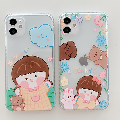 

Phone Case For Apple Back Cover iPhone 12 Pro Max 11 SE 2020 X XR XS Max 8 7 Shockproof Dustproof Graphic TPU