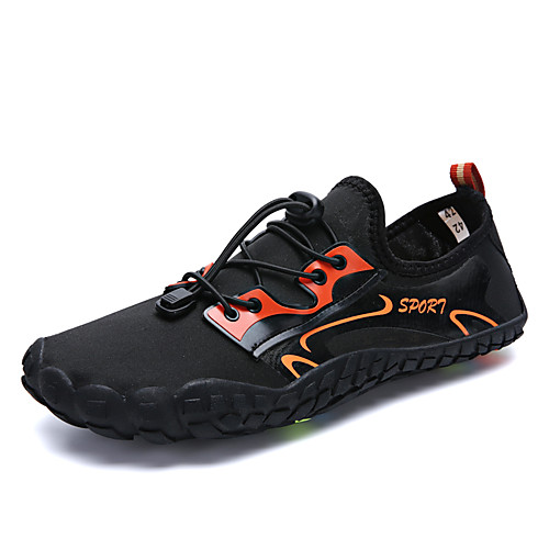 

Men's Unisex Trainers Athletic Shoes Sporty Athletic Water Shoes PU Elastic Fabric Non-slipping Gray Black Dark Blue Summer