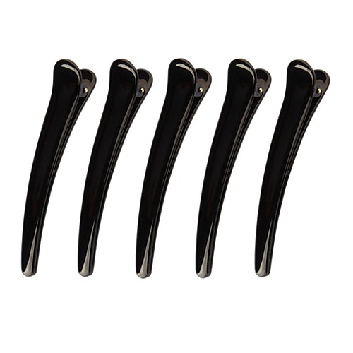 

5pcs Women's Hairpin 8cm For Formal Festival Family Birthday Classic Plastic Chocolate