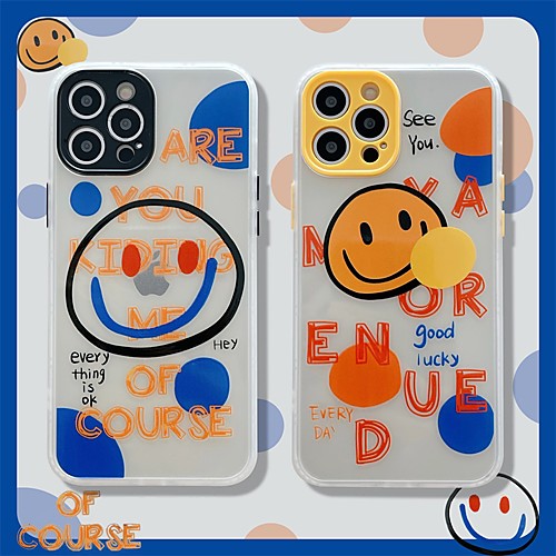 

Phone Case For Apple Back Cover iPhone 12 Pro Max 11 SE 2020 X XR XS Max 8 7 Shockproof Dustproof Cartoon TPU