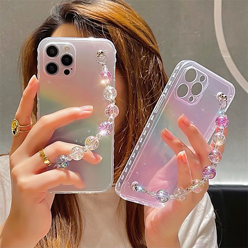 

Phone Case For Apple Back Cover iPhone 12 Pro Max 11 SE 2020 X XR XS Max 8 7 Shockproof Dustproof Transparent Solid Colored TPU