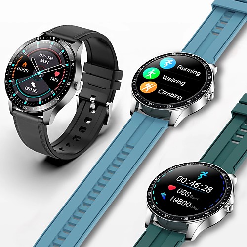 

S80 Smartwatch Fitness Running Watch Bluetooth Timer Stopwatch Pedometer Waterproof Touch Screen Heart Rate Monitor IP68 46mm Watch Case for Android iOS / Blood Pressure Measurement / Sports