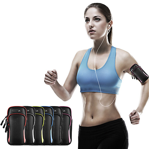 

Phone Armband Running Armband 0-20 L for Fitness Gym Workout Marathon Running Sports Bag Adjustable Waterproof Wearable Nylon Women's Men's Running Bag Adults