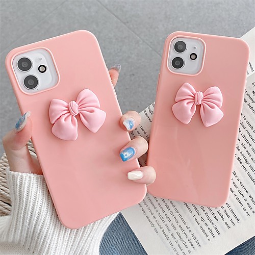 

Phone Case For Apple Back Cover iPhone 12 Pro Max 11 SE 2020 X XR XS Max 8 7 Shockproof Dustproof Solid Colored TPU