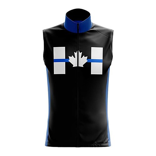 

21Grams Women's Sleeveless Cycling Jersey Summer Spandex Black Canada Bike Top Mountain Bike MTB Road Bike Cycling Quick Dry Moisture Wicking Sports Clothing Apparel / Stretchy / Athleisure