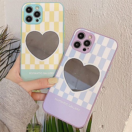 

Phone Case For Apple Back Cover iPhone 12 Pro Max 11 SE 2020 X XR XS Max 8 7 Shockproof Dustproof Heart TPU