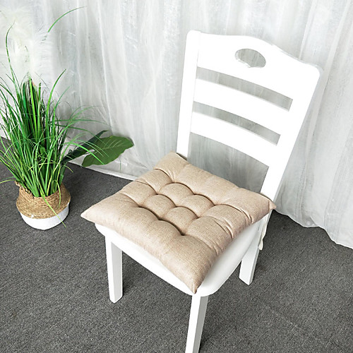 

Seat Cushion Home Office Thicken Cotton Faux Linen Bandage Prevent Slip Chair Cushion Home Office Bedroom Home Use Dining Table Chair Cushion Home Office Bedroom Home Use Dining Table Chair Cushion